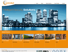 Tablet Screenshot of controlled.co.uk